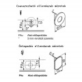 Blum TIP-ON nyitsrsegts hossz, szrke