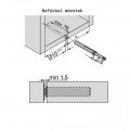 Blum Tip-On nyitsrsegt hossz gumis, fehr